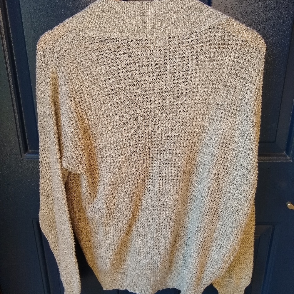 BDG | knit faux wrap sweater - Picture 3 of 7